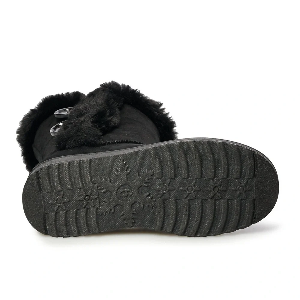SO Sophia black winter boots. Size 2 youth